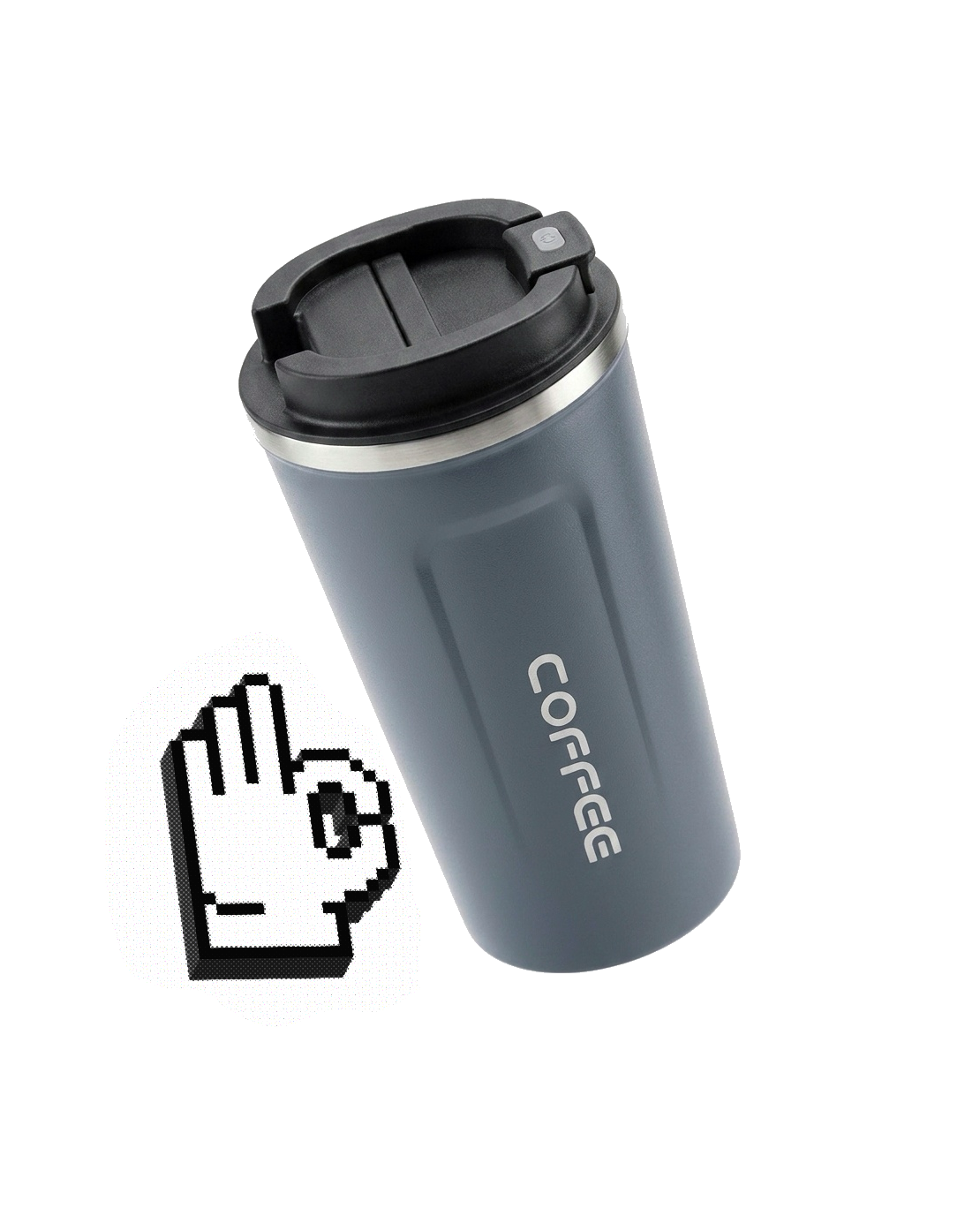 Blue Thermos